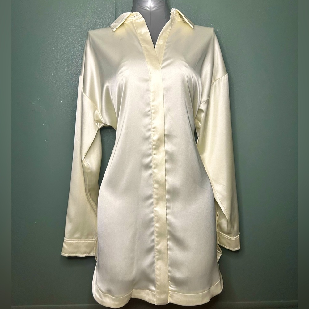 Intempo silk dress shirt/dress